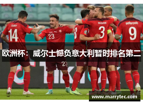 欧洲杯：威尔士憾负意大利暂时排名第二